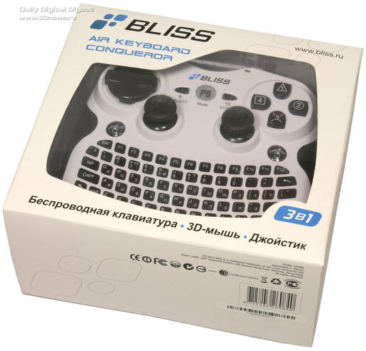 Игровое железо - Обзор игрового манипулятора Bliss Air Keyboard Conqueror Игровое железо - Обзор игрового манипулятора Bliss Air Keyboard Conqueror